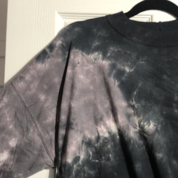 Free People oversized long sleeve tie dye - Picture 2 of 3